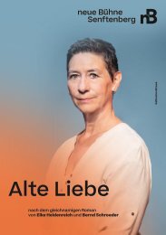 Alte Liebe • Programmheft 