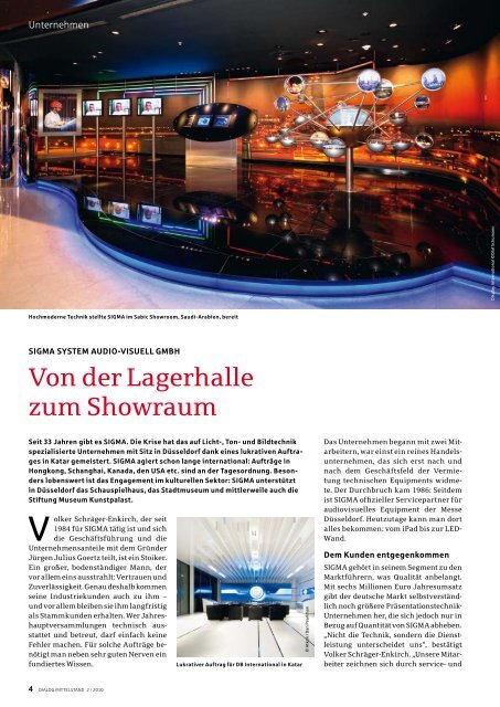 Kundenmagazin Dialog Mittelstand 02 2010 - Stadtsparkasse ...