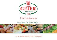 pro Person ab 4,50 - Fleischerei Geier