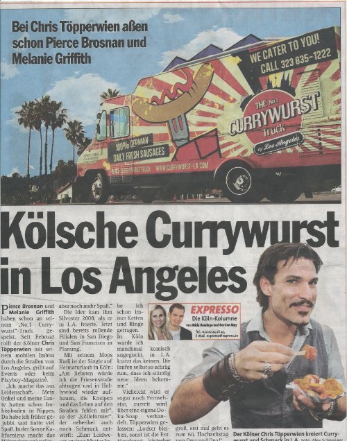 Kolumne - The No.1 Currywurst Truck of Los Angeles