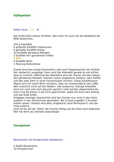 DDR – Rezepte Teil 1 - Chefkoch.de