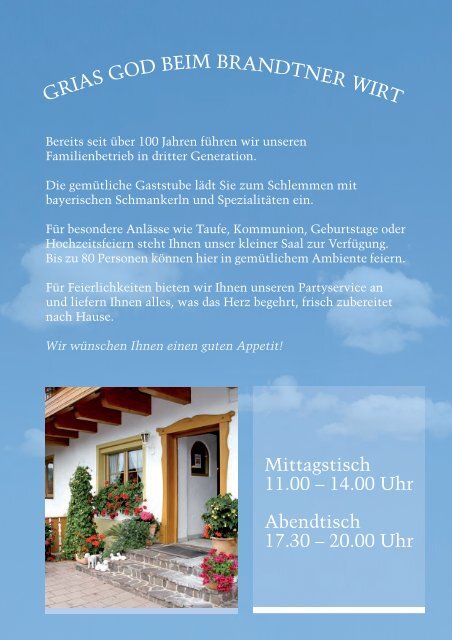 garniert - Zum Brandtner Wirt