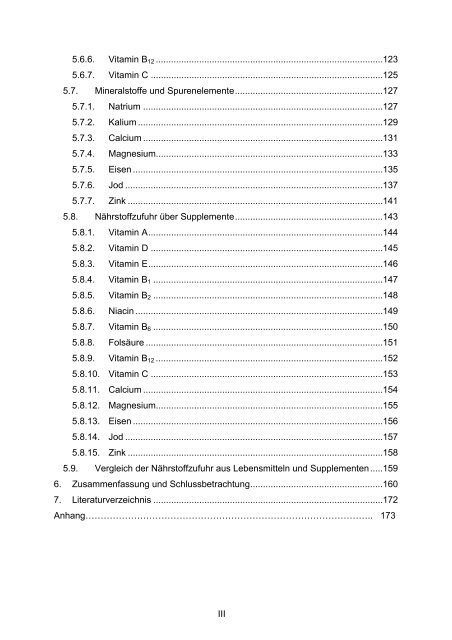 Nationale Verzehrsstudie II - BMELV