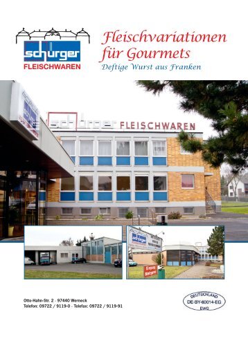 Fleischvariationen für Gourmets Deftige Wurst aus Franken