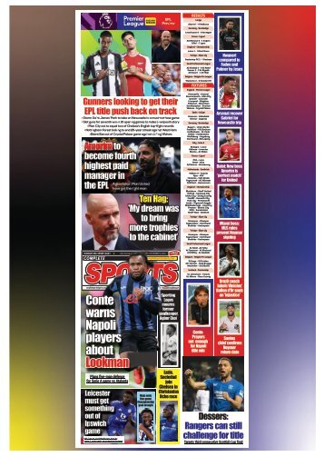 COMPLETE SPORTS - SATURDAY, NOV 2, 2024