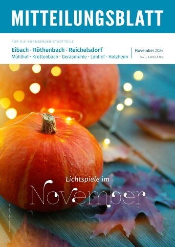 Mitteilungsblatt Nürnberg-Eibach/Reichelsdorf/Röthenbach - November 2024