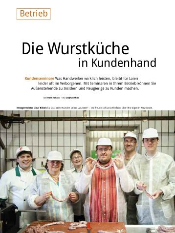 Die Wurstküche - Gemeinhardt AG