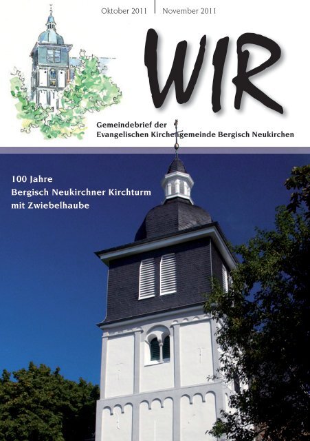 WIR Oktober - November 2011 - Evangelische Kirchengemeinde ...