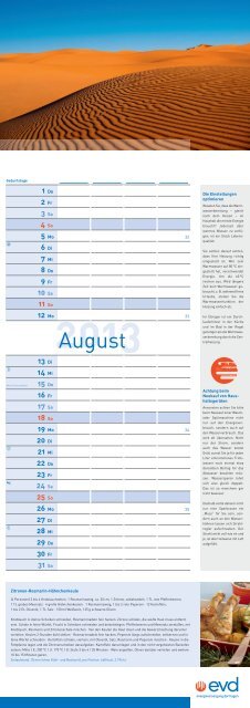 2013 - evd energieversorgung dormagen gmbh