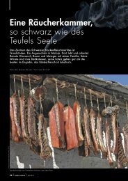 Eine Räucherkammer, so schwarz wie des Teufels ... - Pauli Cuisine