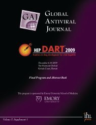 GLoBAL ANTIVIRAL JoURNAL - Informed Horizons, LLC