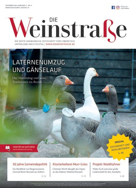 Die Weinstraße - November 2024