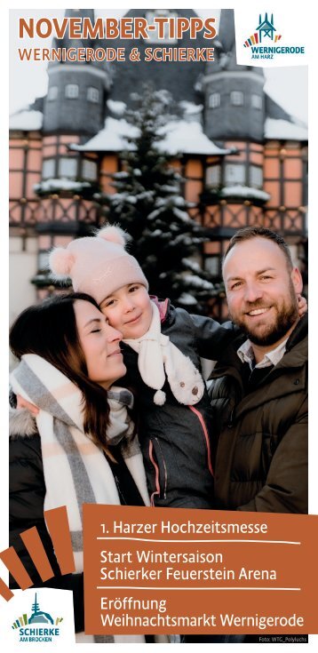 Wernigerode & Schierke November Tipps 2024