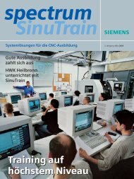 SinuTrain - Siemens Automation and Drives Group