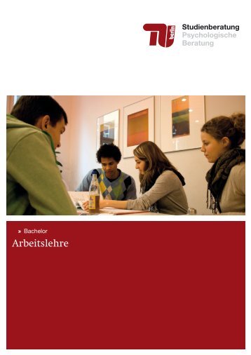 Arbeitslehre - Allgemeine Studienberatung an der TU-Berlin