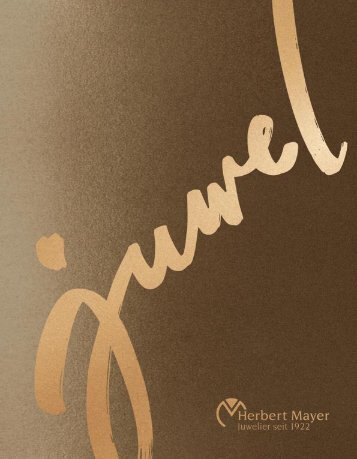 Juwelier Herbert Mayer | Katalog 2024-2025