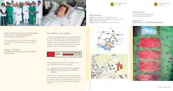 Flyer Schmerztherapie, PDF-Version, ca. 0,4 MB - Klinik Tettnang