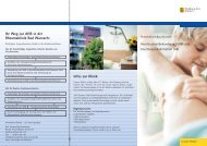 Infos zur Klinik Ihr Weg zur AHB in der ... - Kurkliniken.de