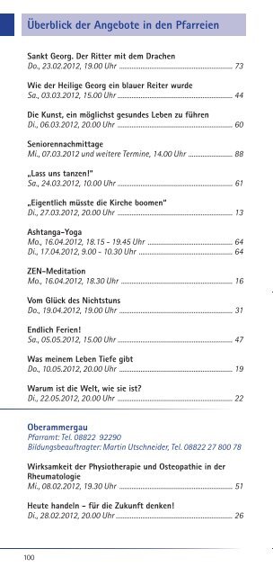 KBW112 Innenteil.indd - Kreisbildungswerk Garmisch