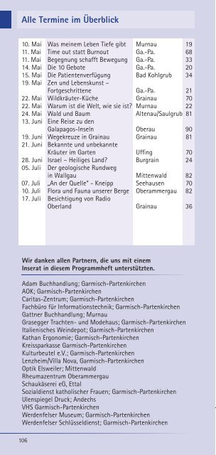 KBW112 Innenteil.indd - Kreisbildungswerk Garmisch