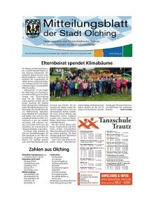 Mitteilungsblatt der Stadt Olching | November 2024
