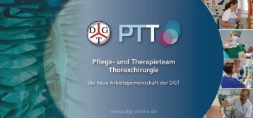 Pflege- und Therapieteam Thoraxchirurgie - DGT