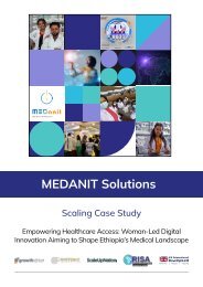 MEDANIT - Empowering Healthcare Access: Woman-Led Digital Innovation Aiming to Shape Ethiopia’s Medical Landscape