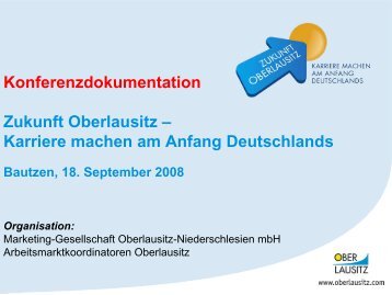 Konferenzdokumentation Zukunft Oberlausitz – Karriere machen am ...