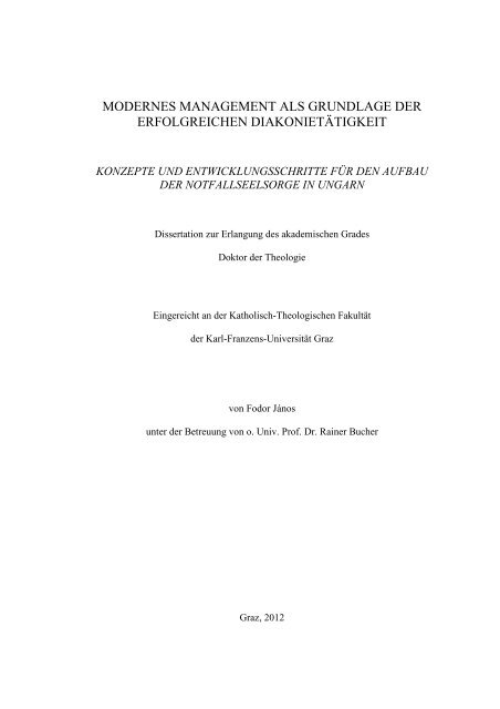 Konzepte und Entwicklungsschritte für den Aufbau der Notfallselsorge