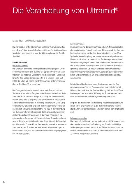 Ultramid (PA) - Broschüre (Europa) - BASF Plastics Portal