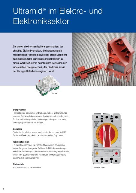 Ultramid (PA) - Broschüre (Europa) - BASF Plastics Portal