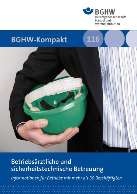 BGHW Kompakt 116 - Berufsgenossenschaft Handel und ...