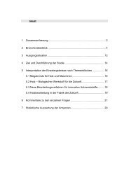 Inhalt 1 Zusammenfassung ... - TeachWood