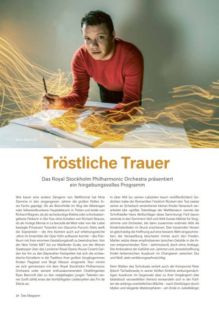 Kölner Philharmonie | Das Magazin NR. 1 FEB / MÄR / APR 2025