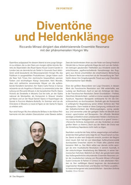 Kölner Philharmonie | Das Magazin NR. 1 FEB / MÄR / APR 2025