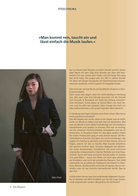 Kölner Philharmonie | Das Magazin NR. 1 FEB / MÄR / APR 2025