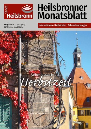 Monatsblatt Heilsbronn - November 2024