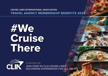 CLIA Travel Agency Membership Benefits 2025