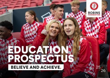 Robins Foundation - Education Prospectus