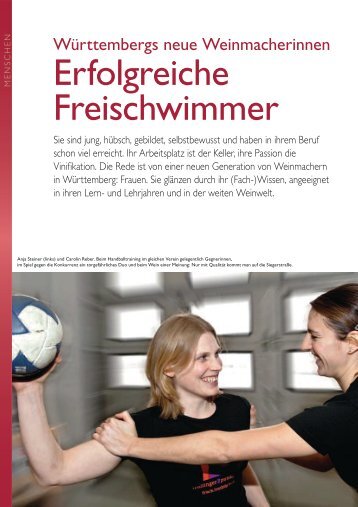 Erfolgreiche Freischwimmer - Weinbau Zimmer