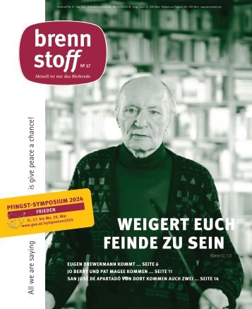 Brennstoff 67 - All we are saying is give peace a chance!