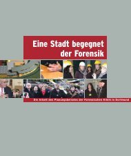 Eine Stadt begegnet der Forensik - Vereinigte Kirchenkreise Dortmund