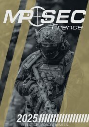 Guide d'achat MP-Sec - Sélection Forces Armées - Edition 2025