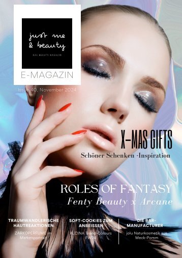 just me & beauty E-Magazin Issue N°40 November 2024