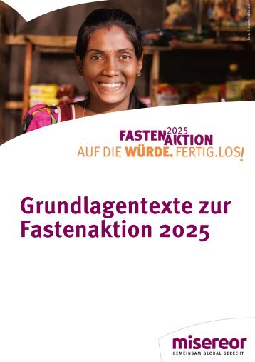 Grundlagenheft zur Fastenaktion 2025