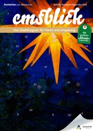 Emsblick Haren - Heft 83 (November/Dezember 2024)