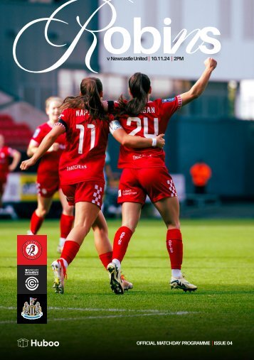 Bristol City vs Newcastle United Programme