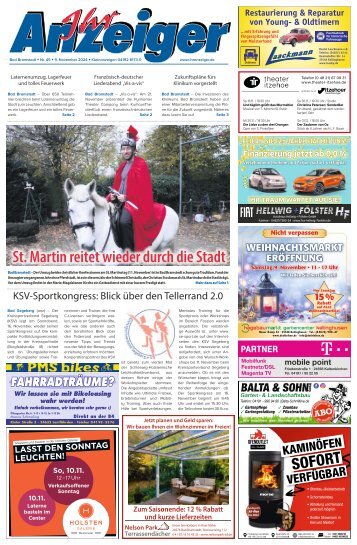 Ihr Anzeiger Bad Bramstedt 45 2024