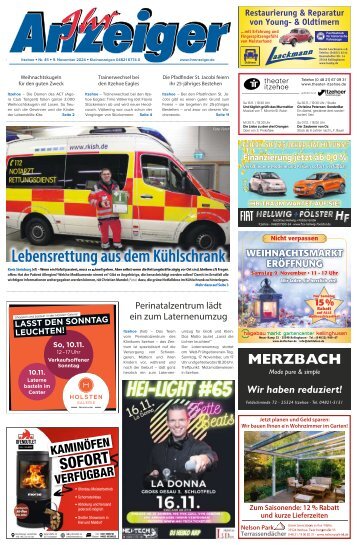 Ihr Anzeiger Itzehoe 45 2024