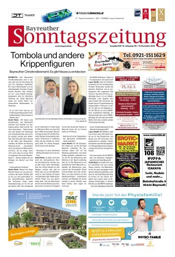 2024 -11-10 Bayreuther Sonntagszeitung